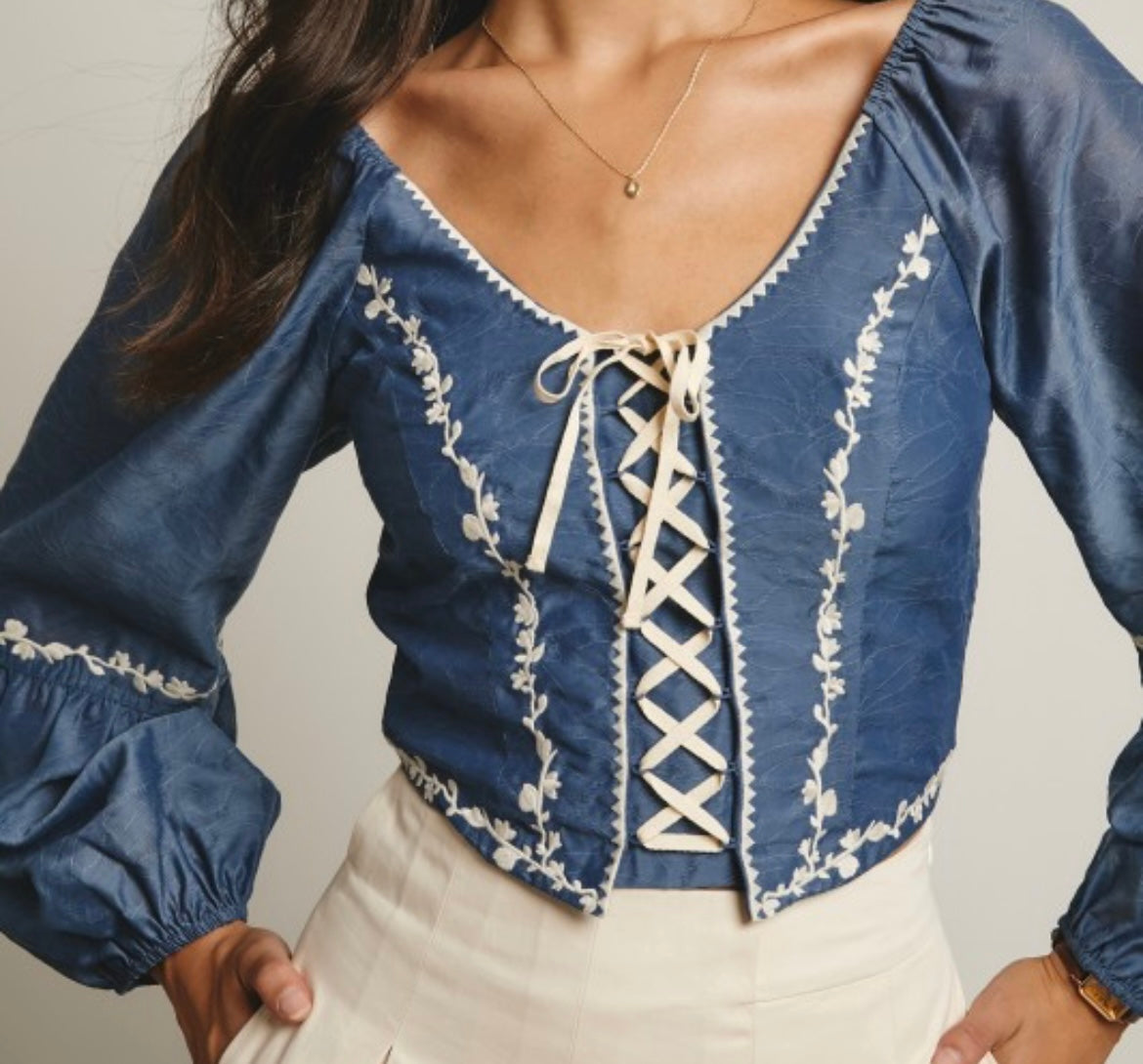 The Embroidered Top