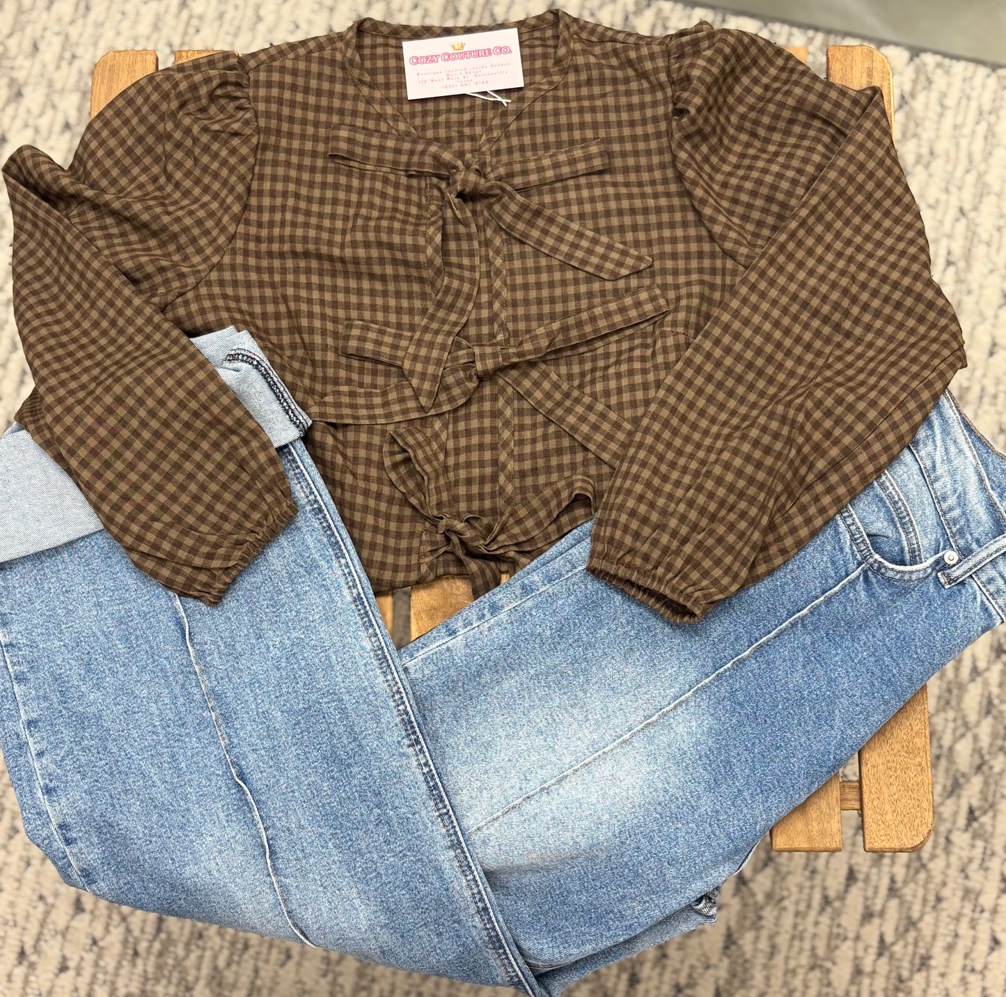 The Brown/ Tan Top