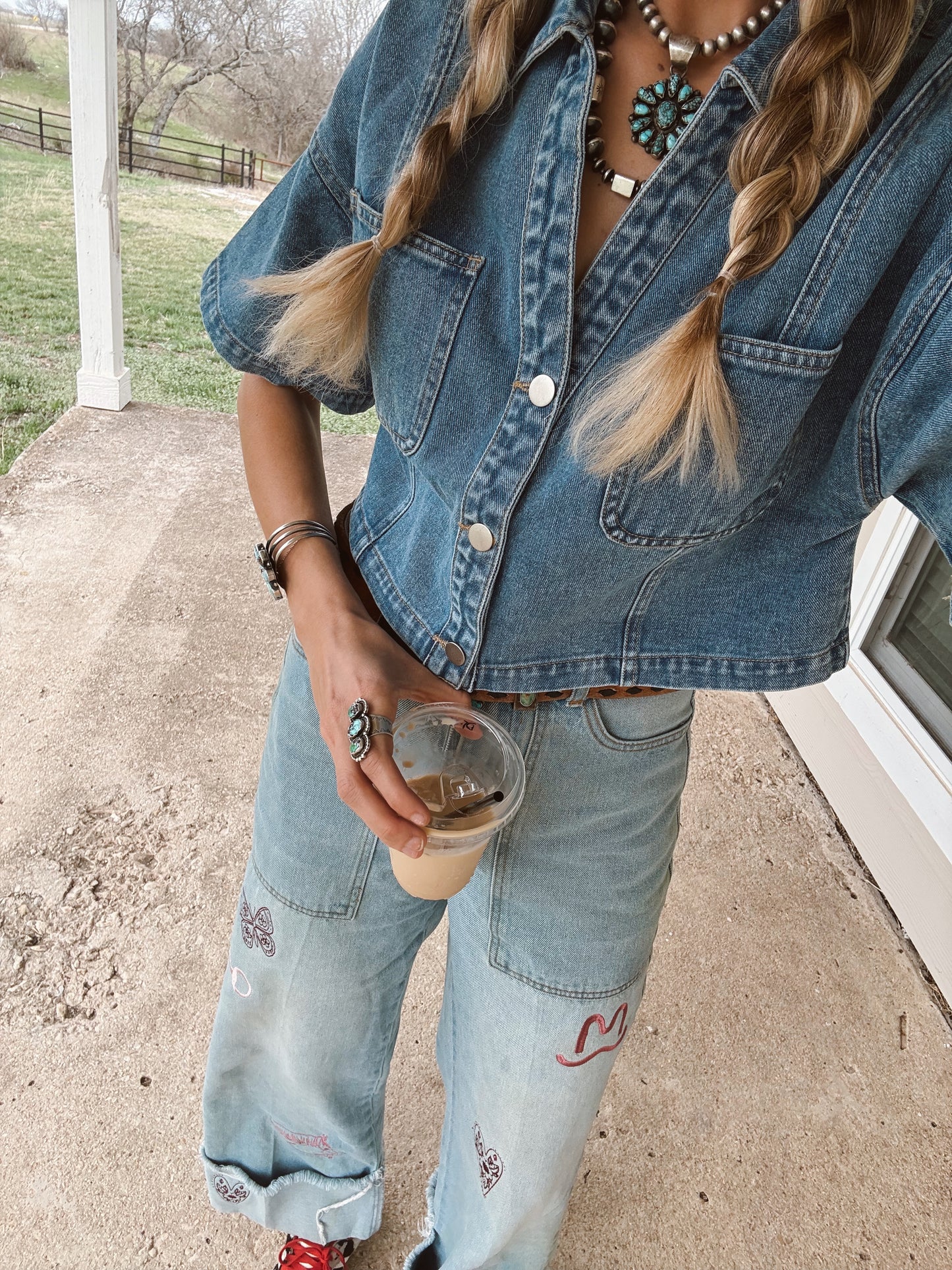 The Denim Top