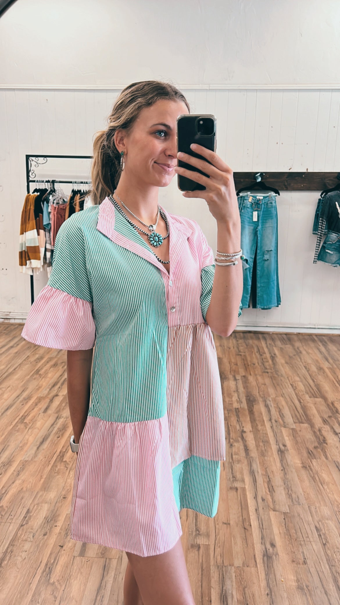 Color Block Dress