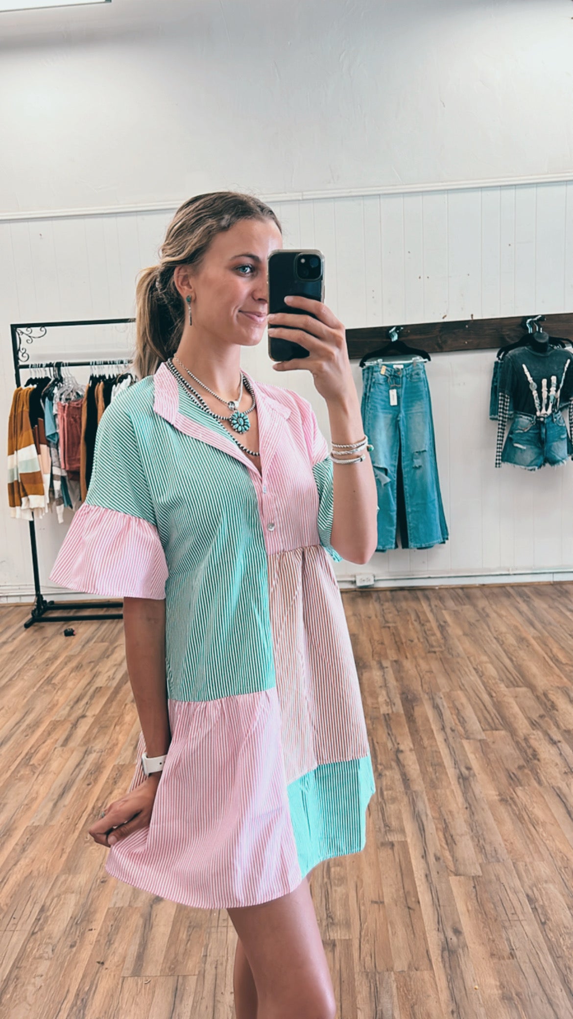 Color Block Dress