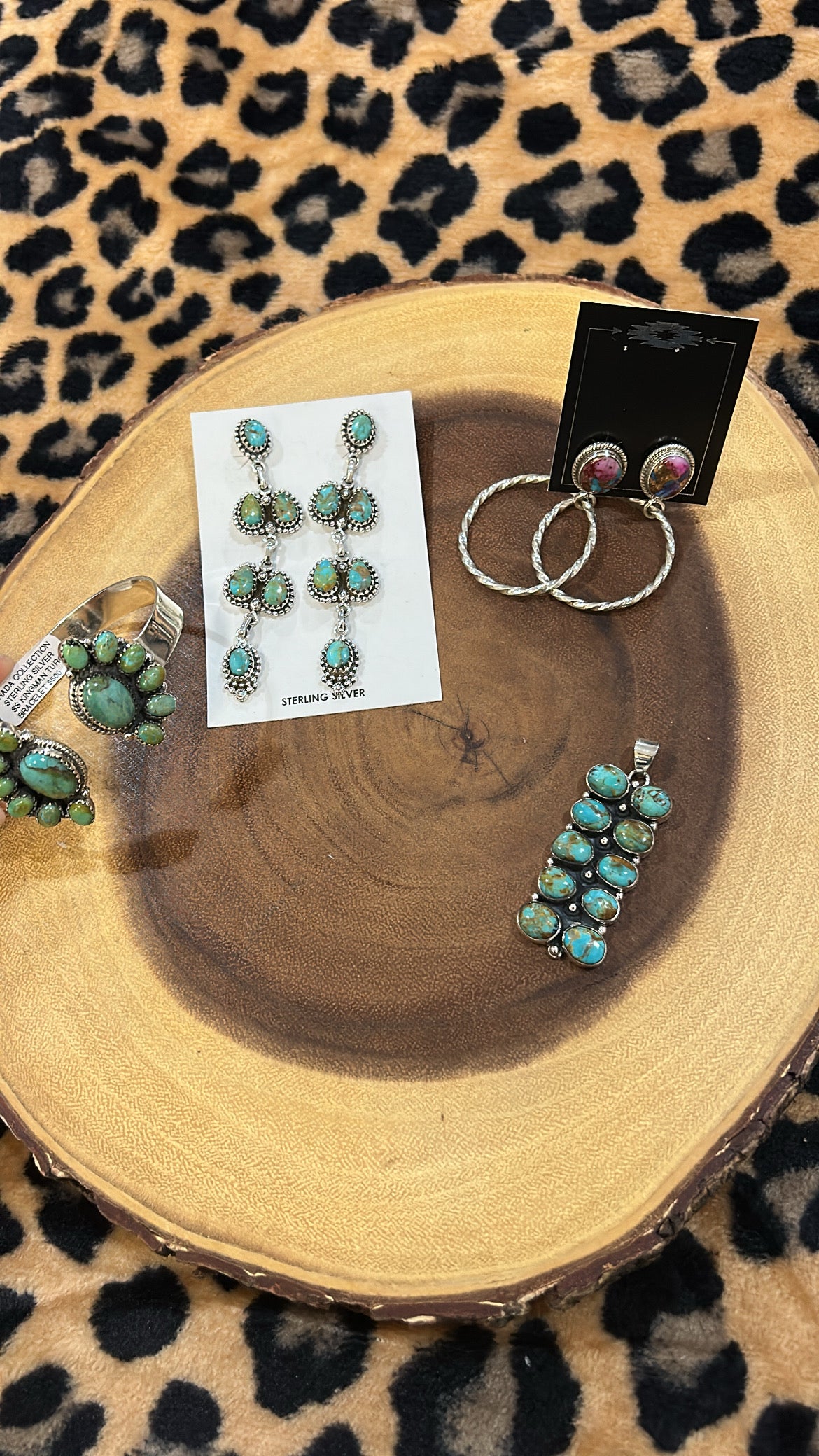 Kingman Turquoise Earrings