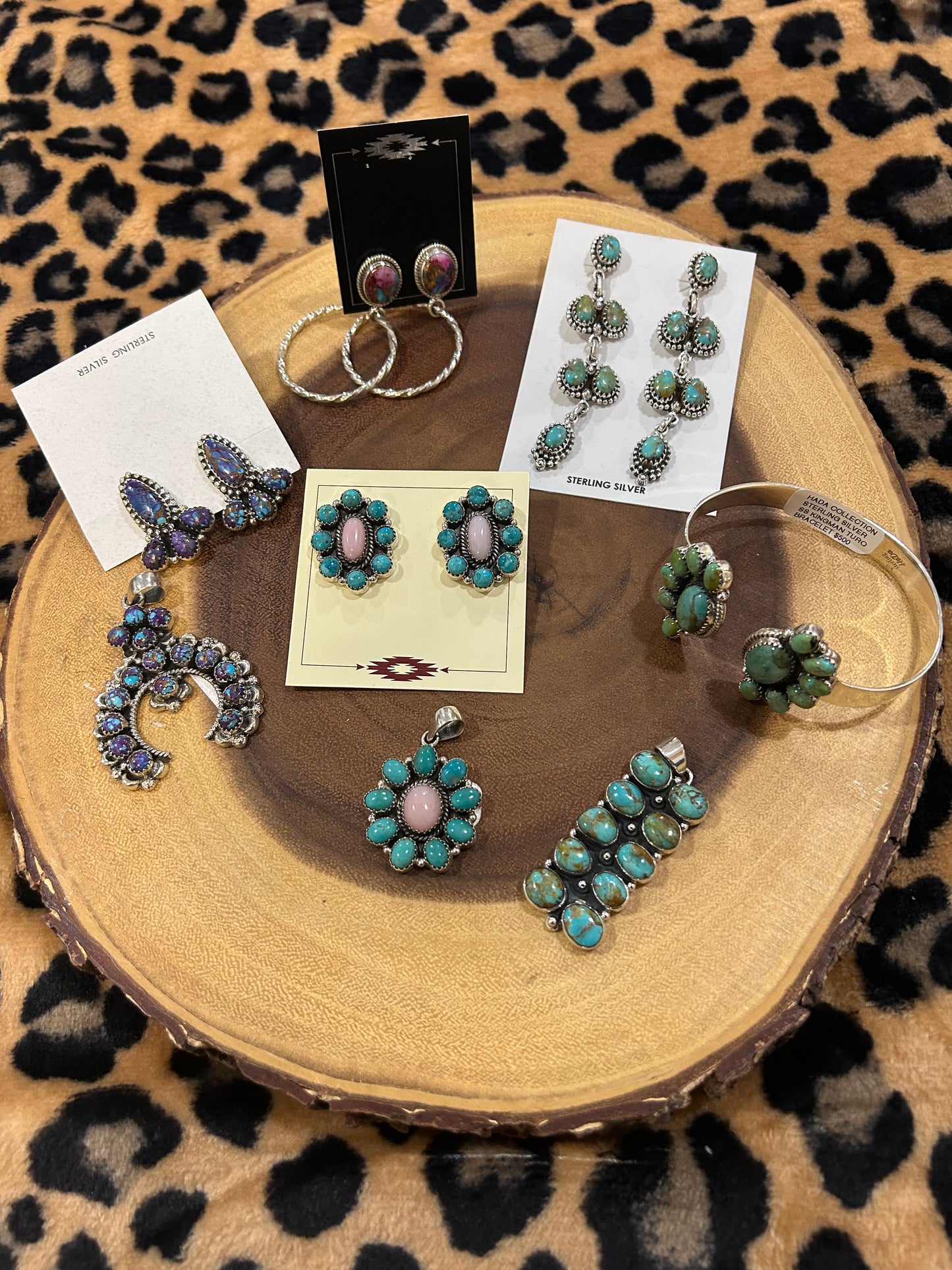 Sterling Silver Kingman Turquoise Pendant