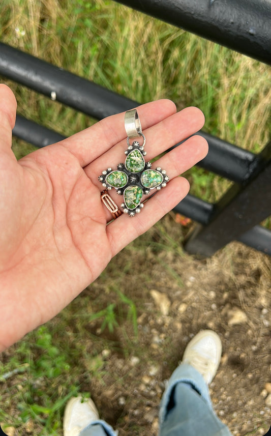 sonoran gold pendant