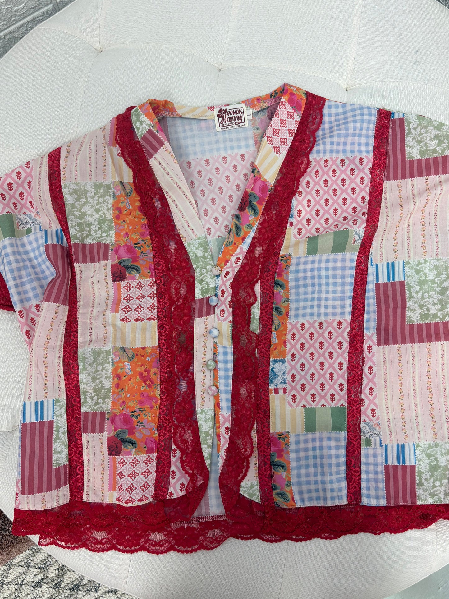 Patch Work Shirt