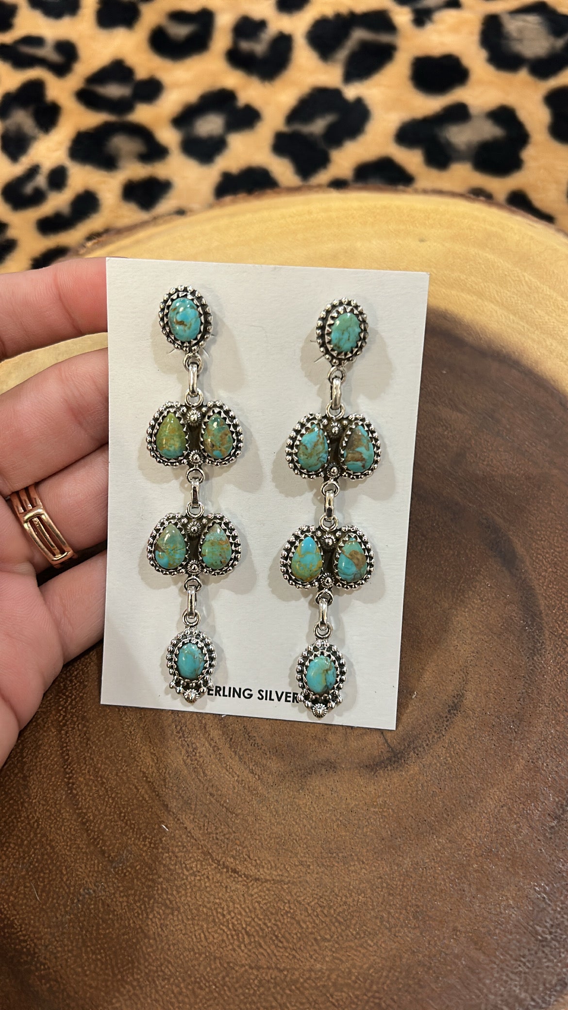 Kingman Turquoise Earrings