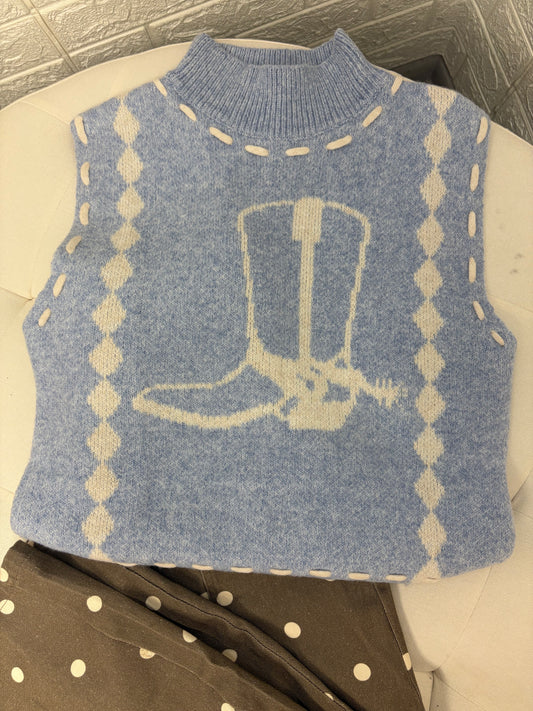 The Boot Sweater Tank