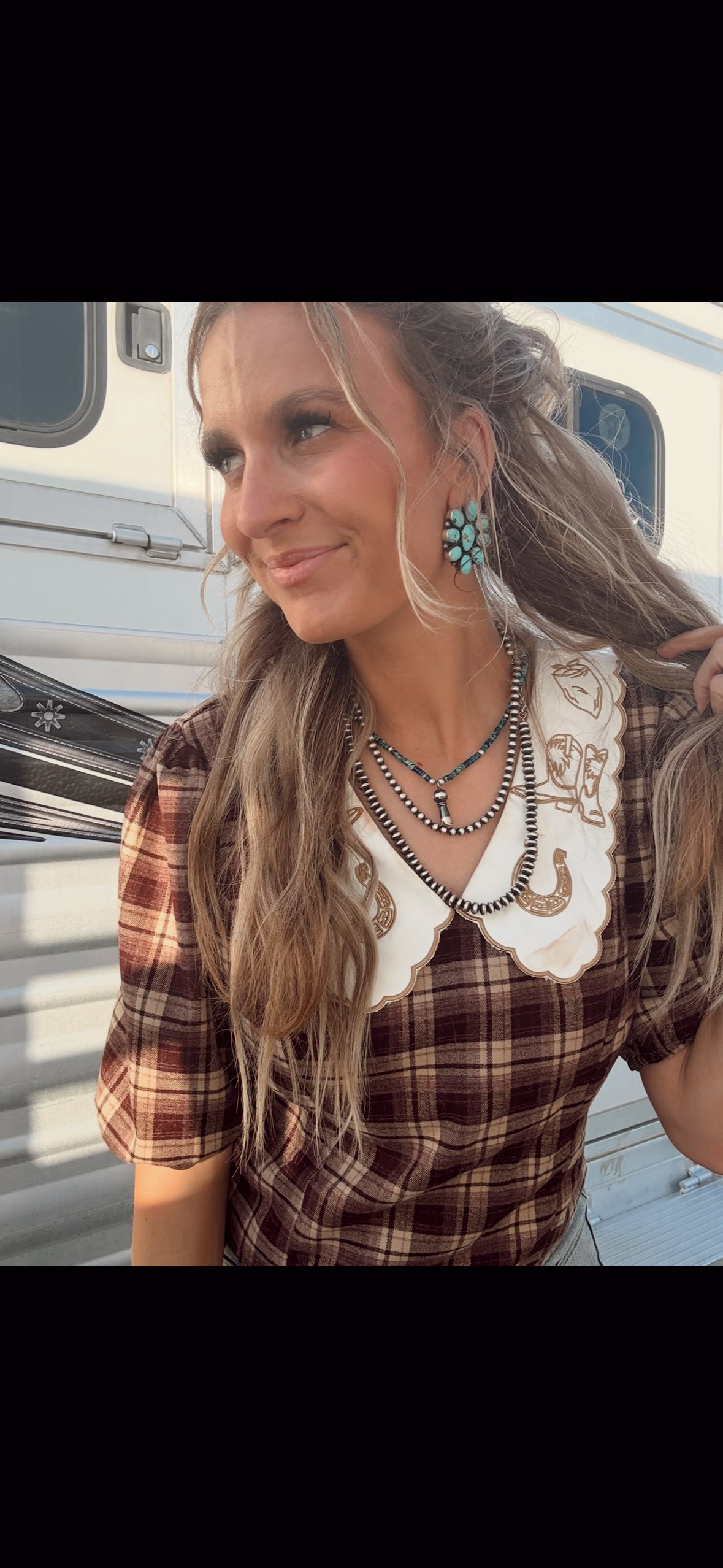 The Western Embroidered Top