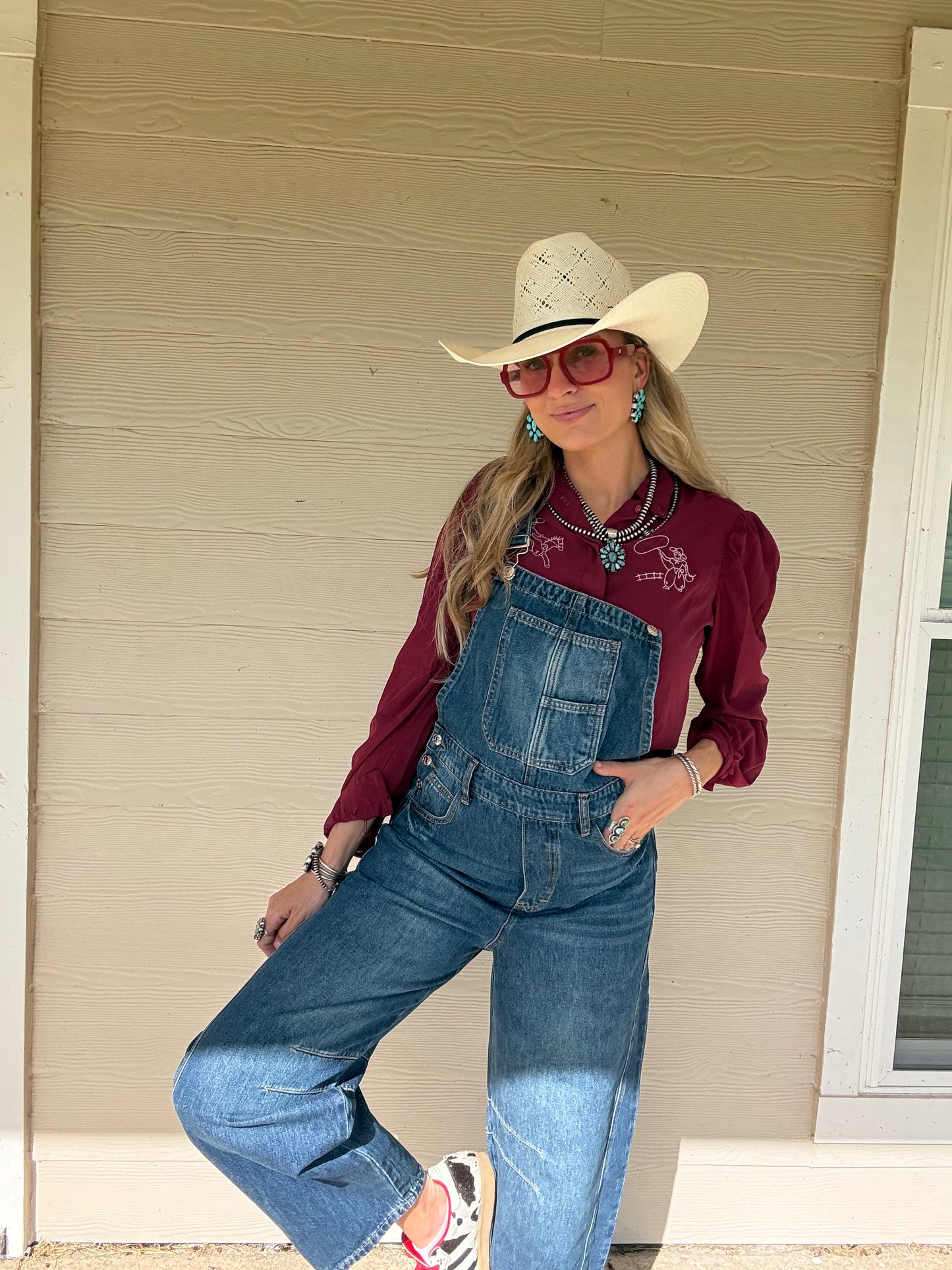The Denim Overalls