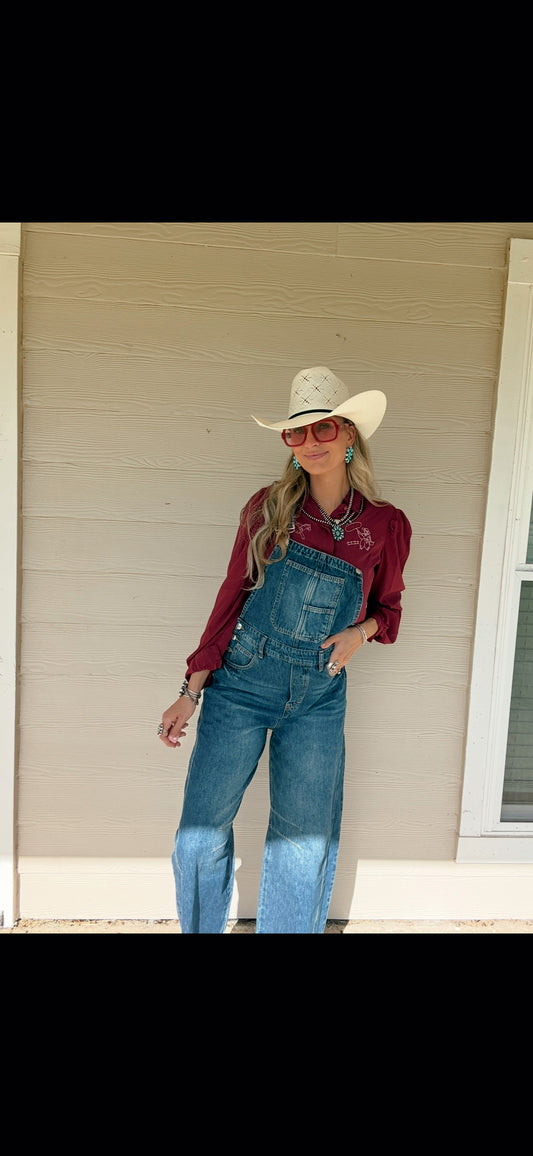 The Denim Overalls