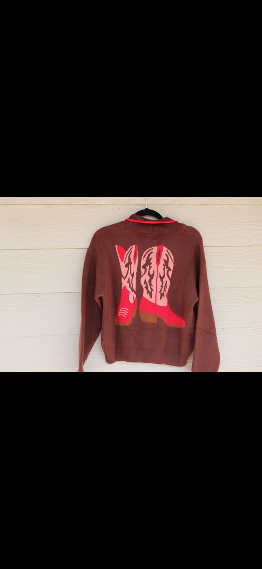 The Horseshoe Cardigan