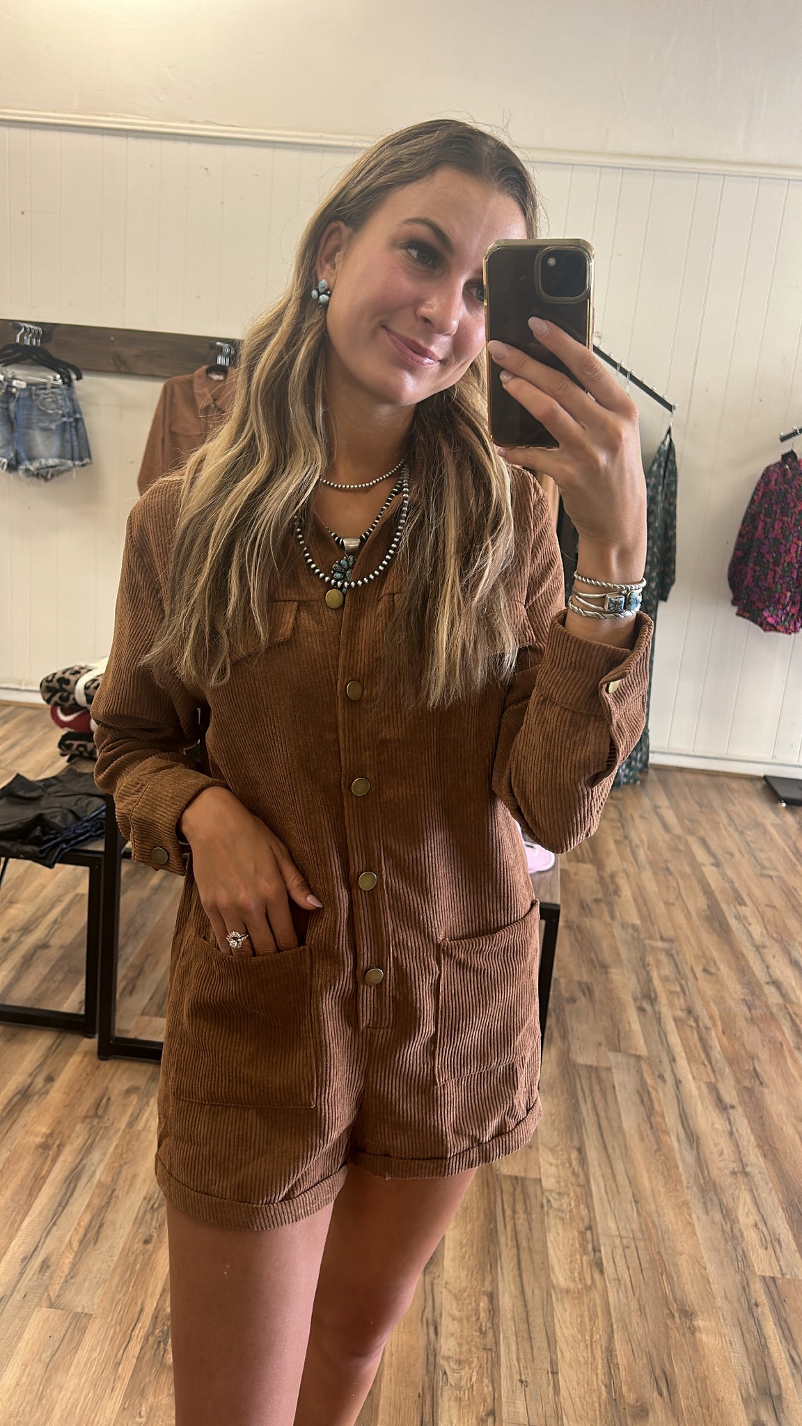 The Button Romper