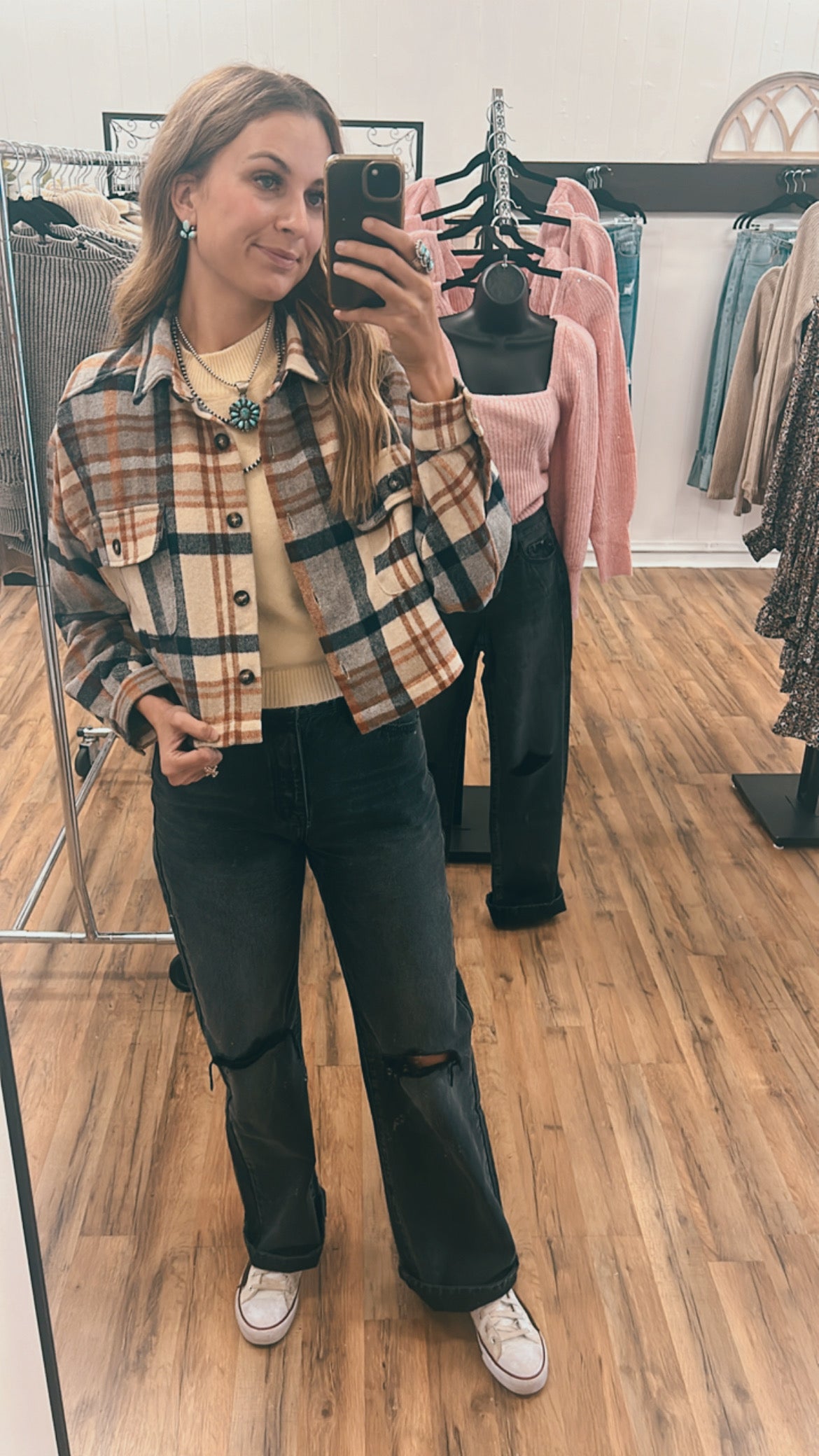 The Cropped Flannel