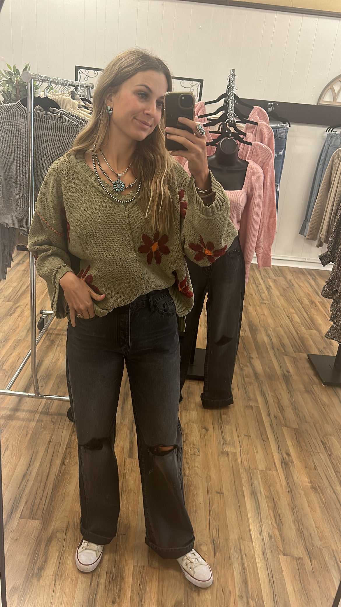The Olive Sweater