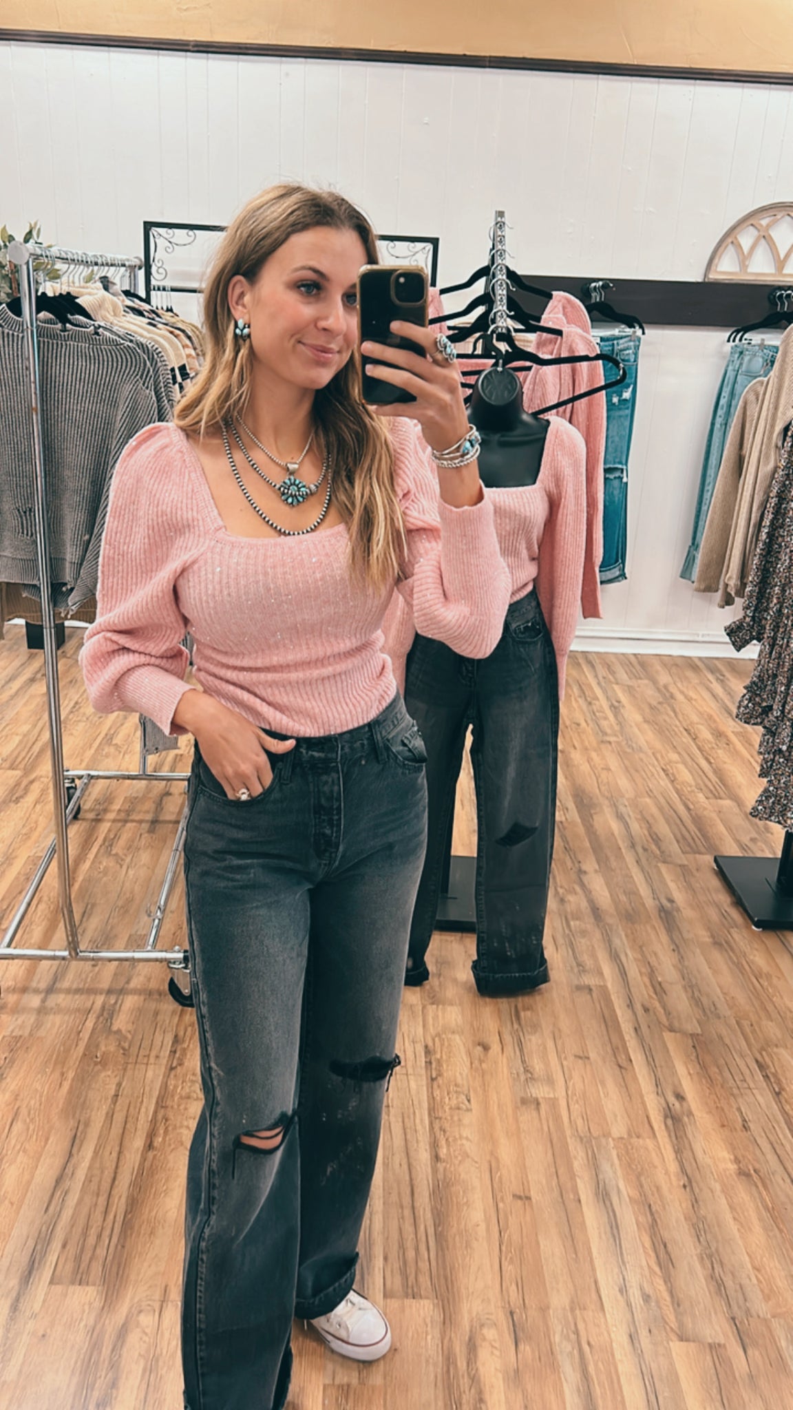The Pink Sweater