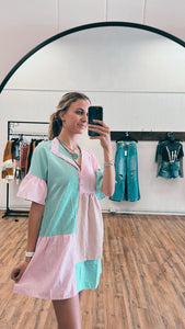 Color Block Dress