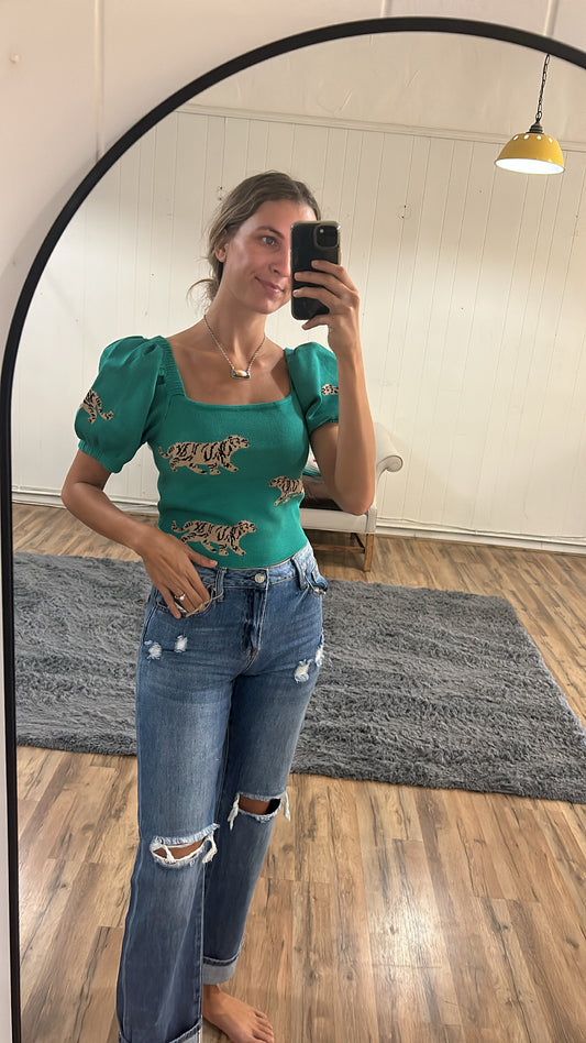 The Green Tiger Top