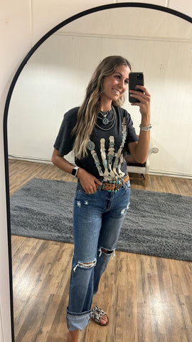 The Straight Ankle Jeans