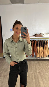 Olive Open Back
