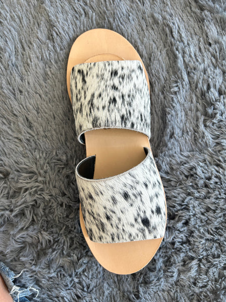 Cowhide Slides