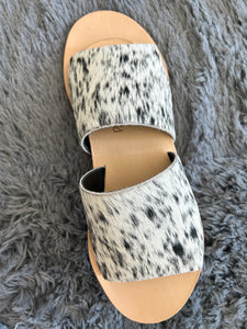 Cowhide Slides