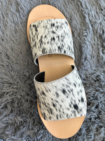 Cowhide Slides