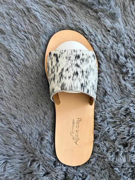Cowhide Slides