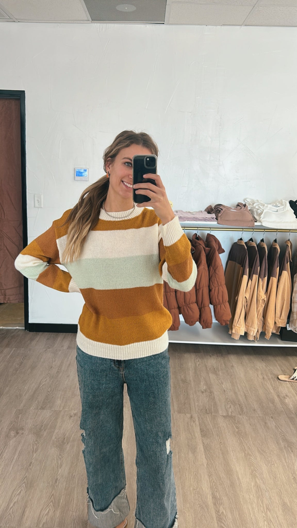 Multi Striped Sweater