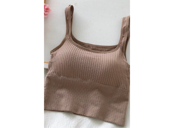 Rib Knit Crop Top
